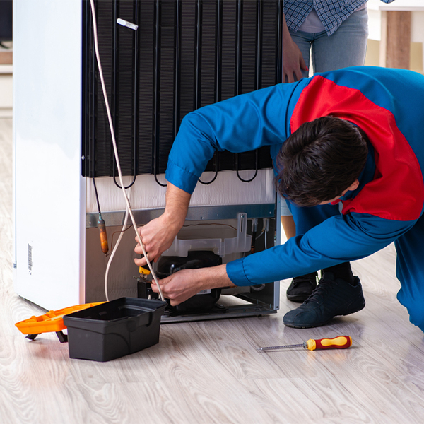 how much do you charge for refrigerator repair services in Forestville PA